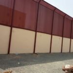 سواتر قماش فوق سور بيت لون عودي