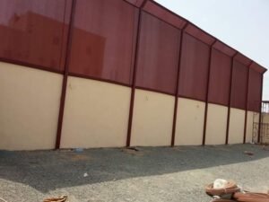سواتر قماش فوق سور بيت لون عودي