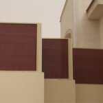 سواتر قماش فوق سور بيت لون عودي