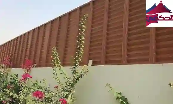 سواتر للسطلح بديل خشب شرايح مدرج